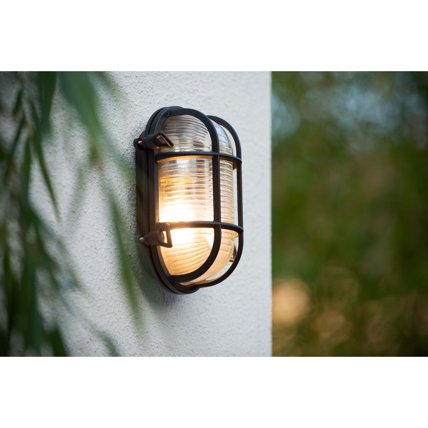 Lucide DUDLEY - Wall light Indoor/Outdoor - 1x E27 - IP65 - Black