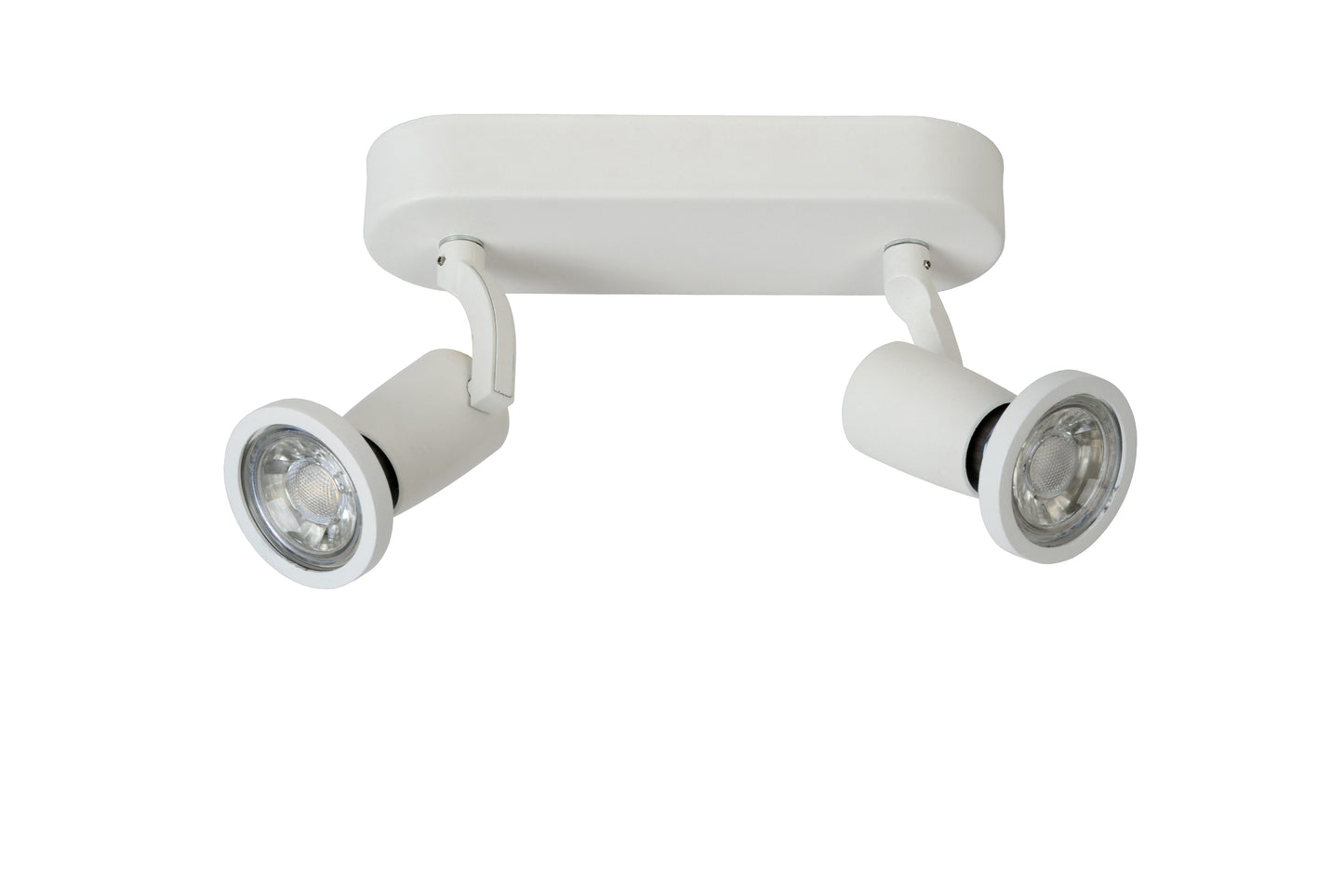 Lucide JASTER-LED - Ceiling spotlight - LED - GU10 - 2x5W 2700K - White