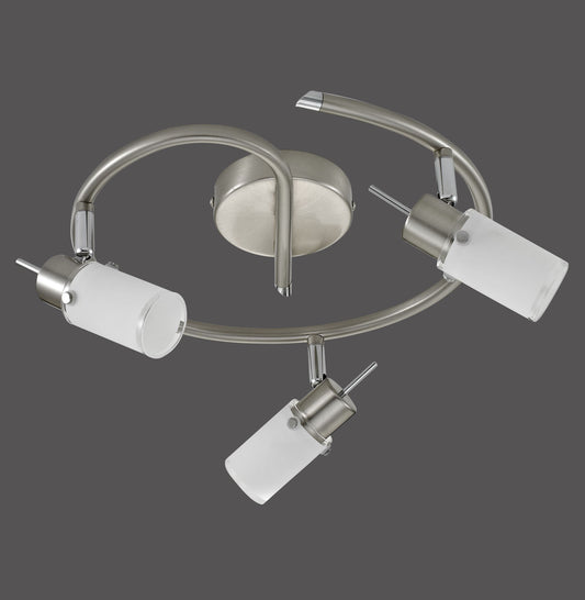 Max Led - Ceiling Light - Steel - By Just Light - (11933-55)