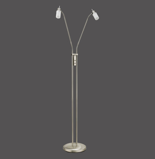 Max Led - Floor Lamp - Steel - By Just Light - (11937-55)