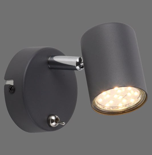 Tarik - Wall Light - Anthrazit - By Just Light - (11941-13)