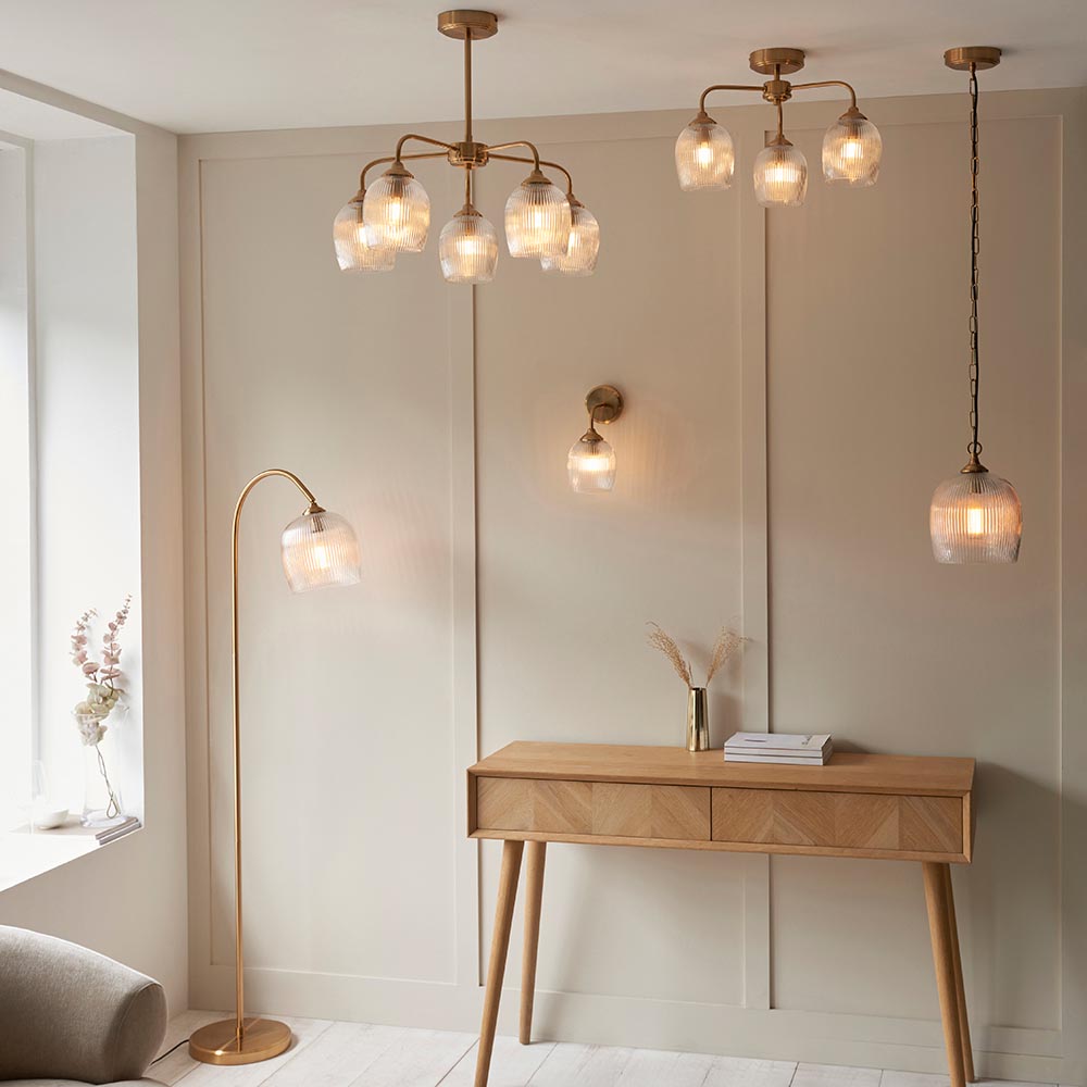 Ashcroft Ribbed 3lt Semi Flush