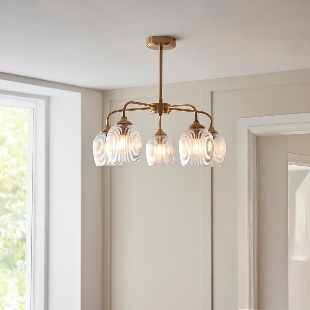 Ashcroft Ribbed 5lt Pendant