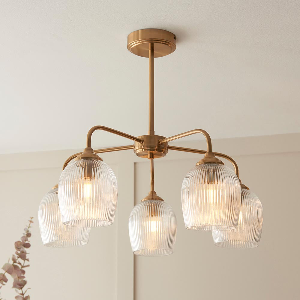 Ashcroft Ribbed 5lt Pendant