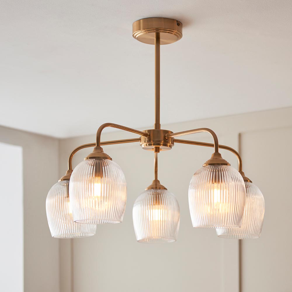 Ashcroft Ribbed 5lt Pendant