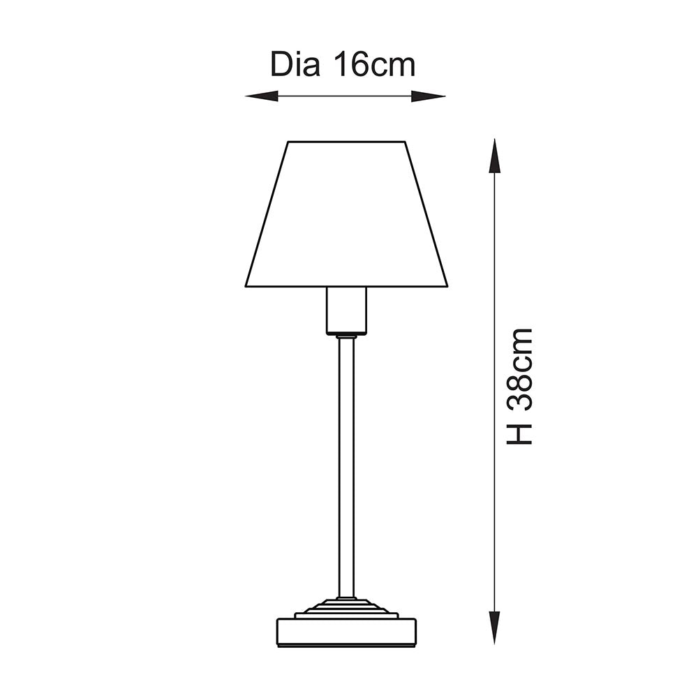 Rise & Zigzag 16cm Table