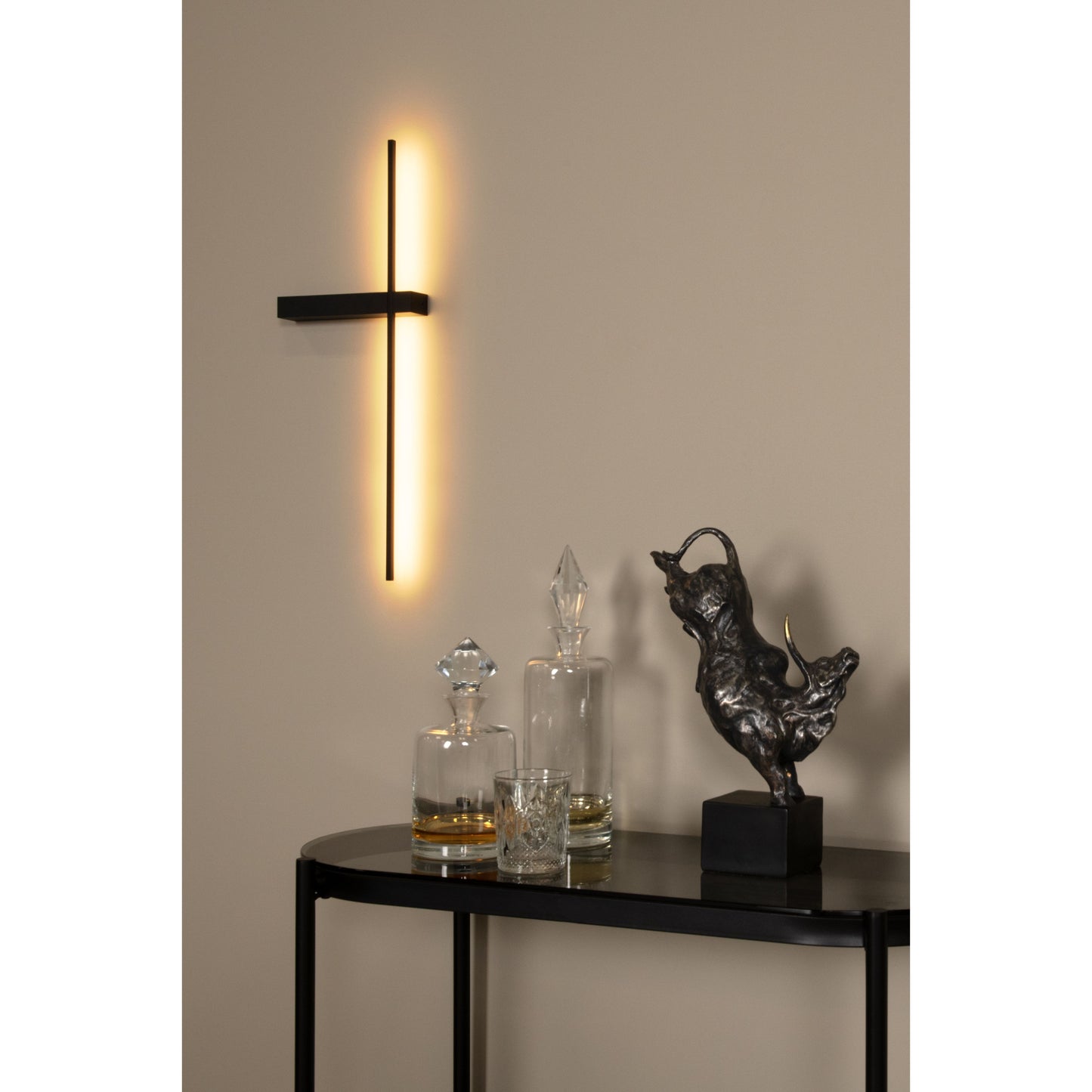 Lucide SEGIN - Wall light - LED - 1x6W 2700K - Black