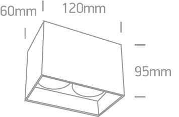 The GU10 Dark Light Aluminium