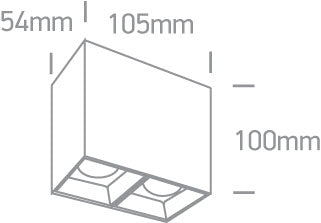 Surface Shop Square Boxes Aluminium