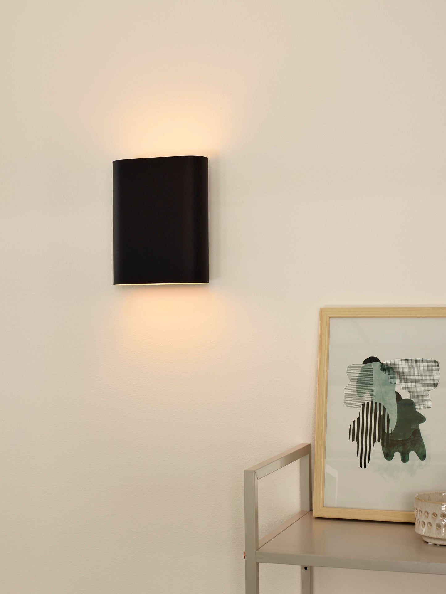 Lucide OVALIS - Wall light - 2x E14 - Black