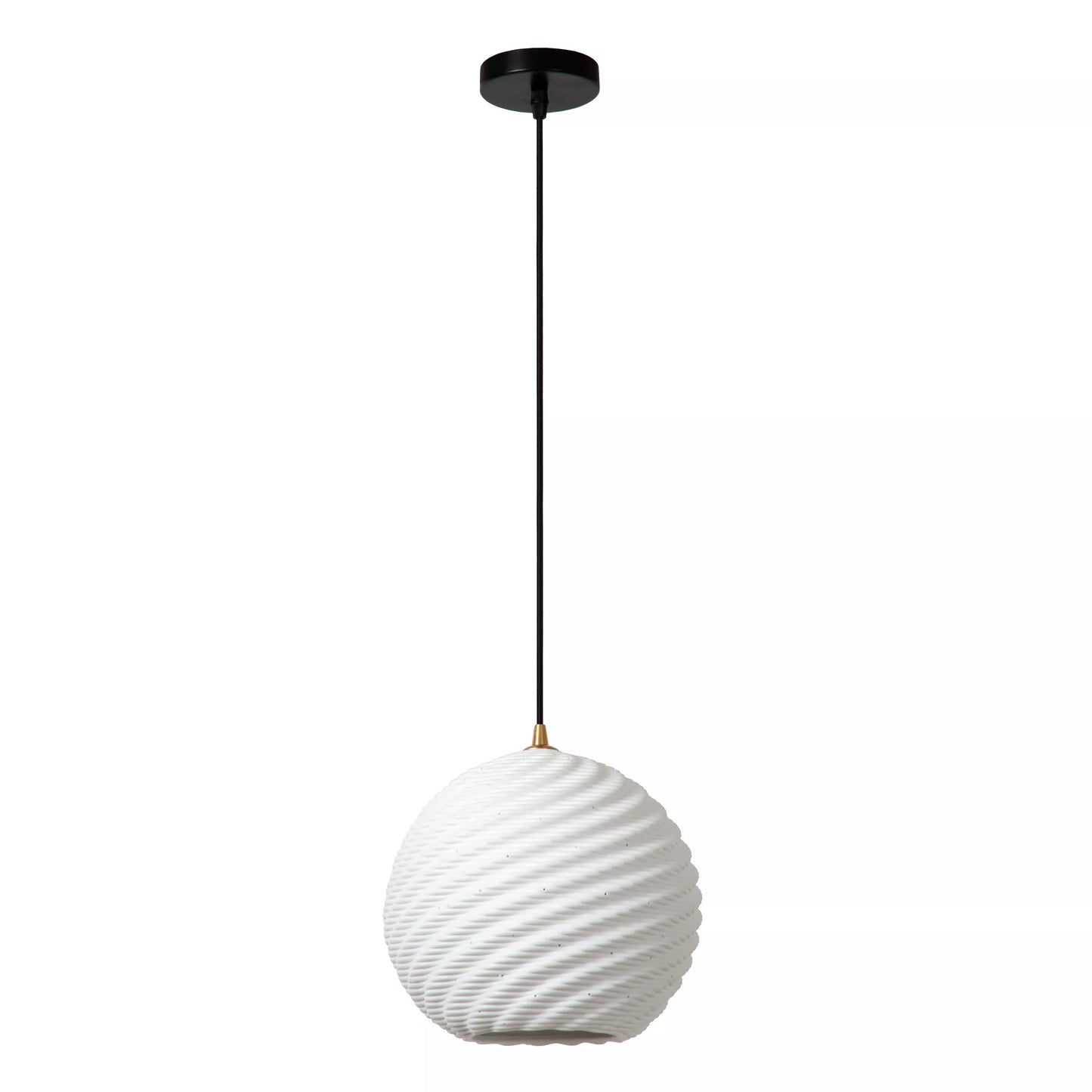 Lucide BINA - Pendant light - Ø 25 cm - 1xE27 - White