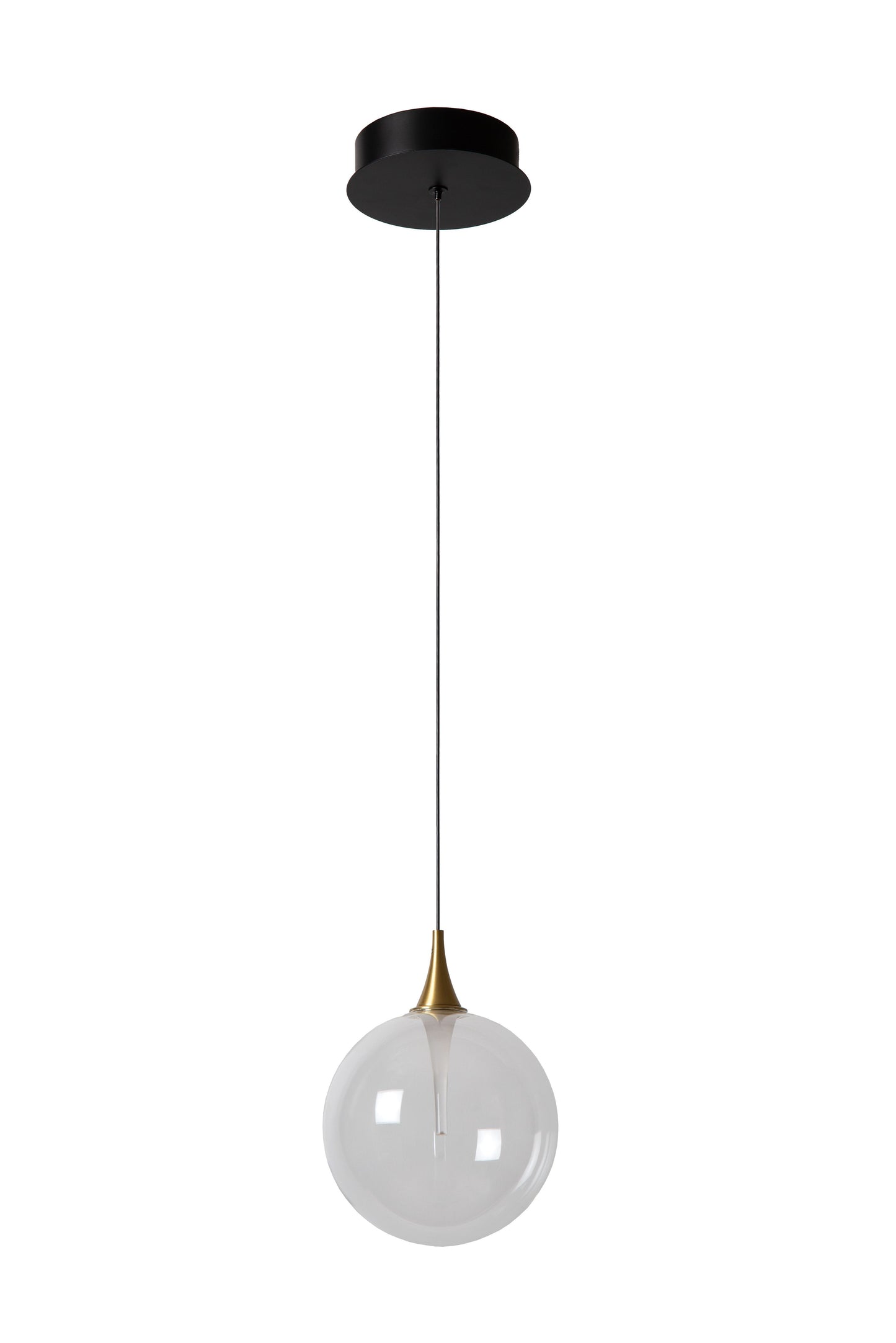 Lucide GISELA - Pendant light - Ø 16 cm - LED Dim. - 1x5W 2700K - Transparant