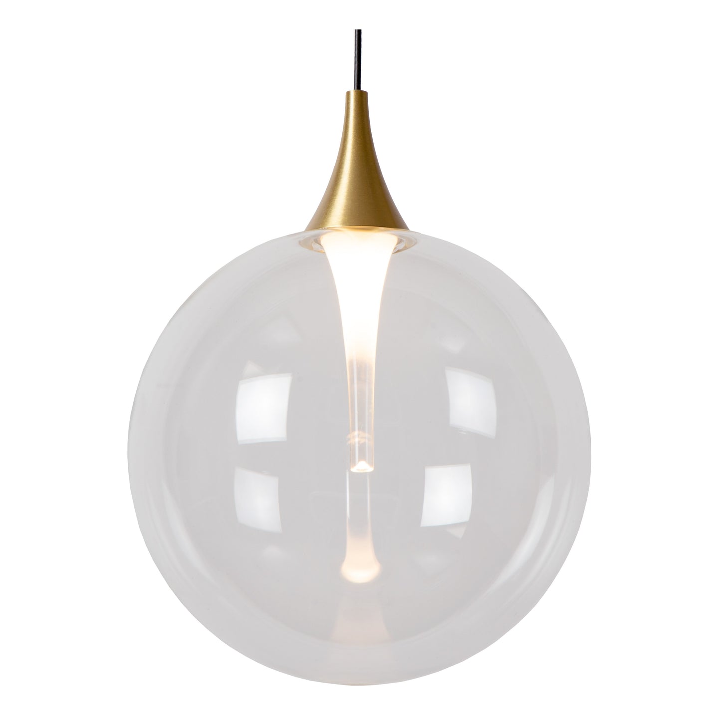 Lucide GISELA - Pendant light - LED Dim. - 8x3,9W 2700K - Transparant