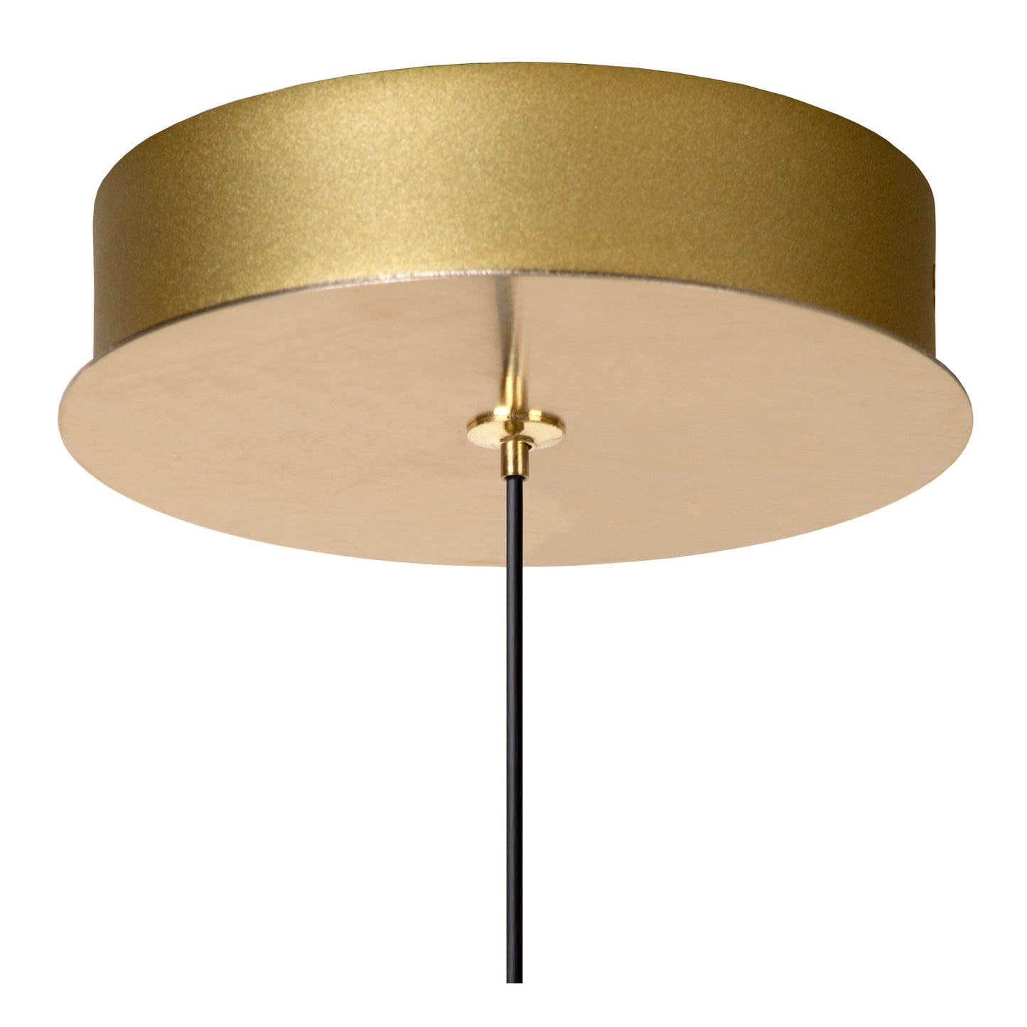 Lucide KLIGANDE - Pendant light - Ø 13 cm - LED - 1x9W 2700K - Matt Gold / Brass