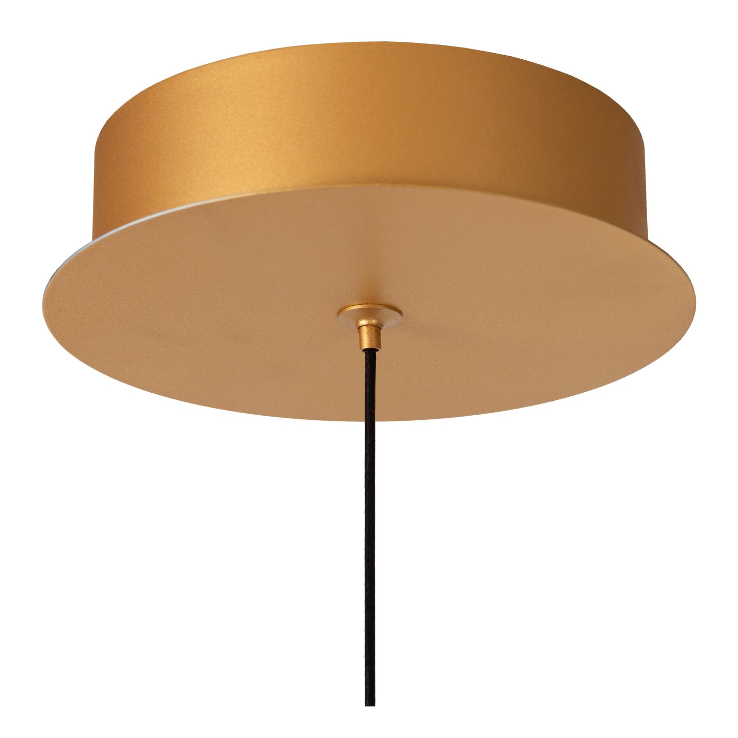 Lucide DILENKO - Pendant light - Ø 14 cm - LED - 1x4,2W 2700K - Matt Gold / Brass