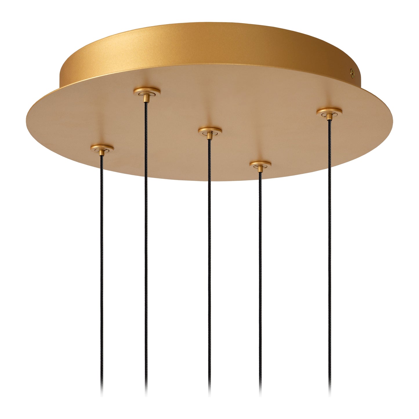 Lucide DILENKO - Pendant light - Ø 31 cm - LED Dim. - 5x3,5W 2700K - Matt Gold / Brass