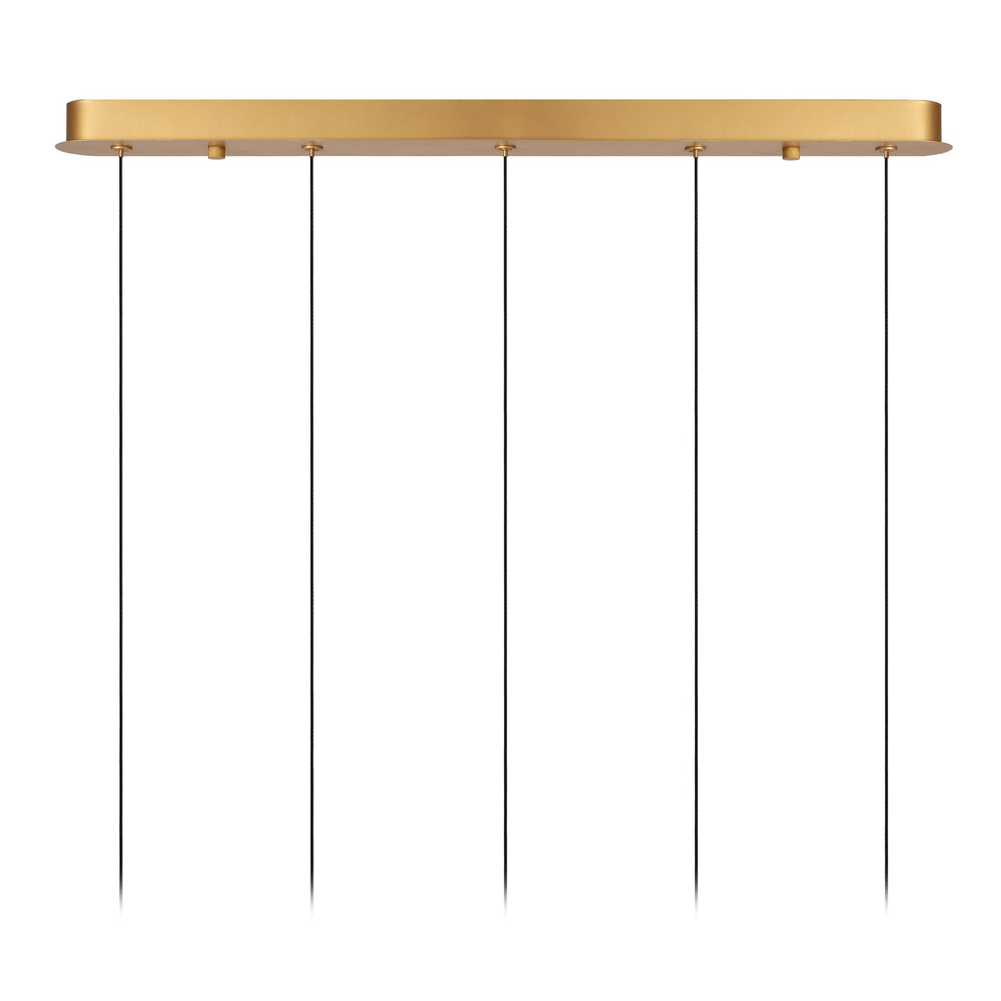 Lucide DILENKO - Pendant light - LED Dim. - 5x3,5W 2700K - Matt Gold / Brass