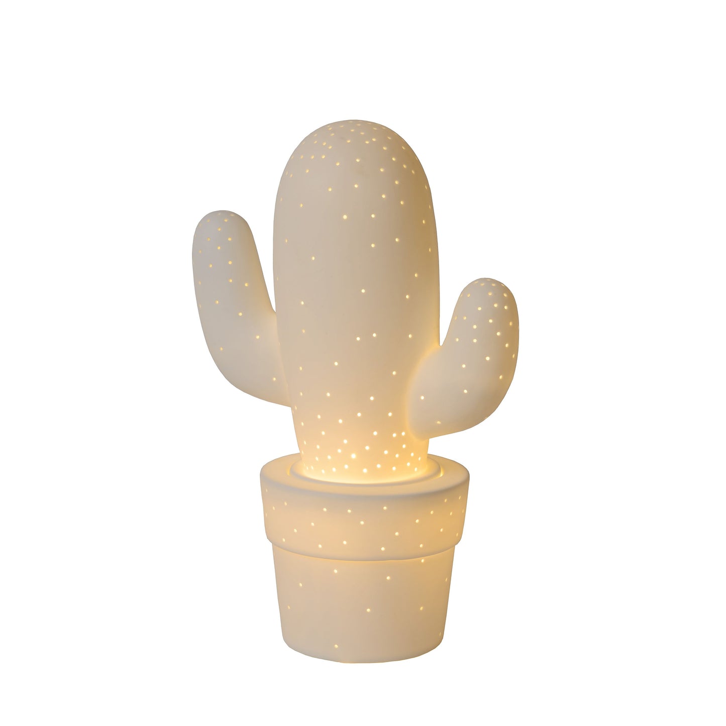 Lucide CACTUS - Table lamp - 1xE14 - White