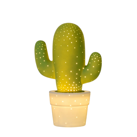 Lucide CACTUS - Table lamp - 1xE14 - Green