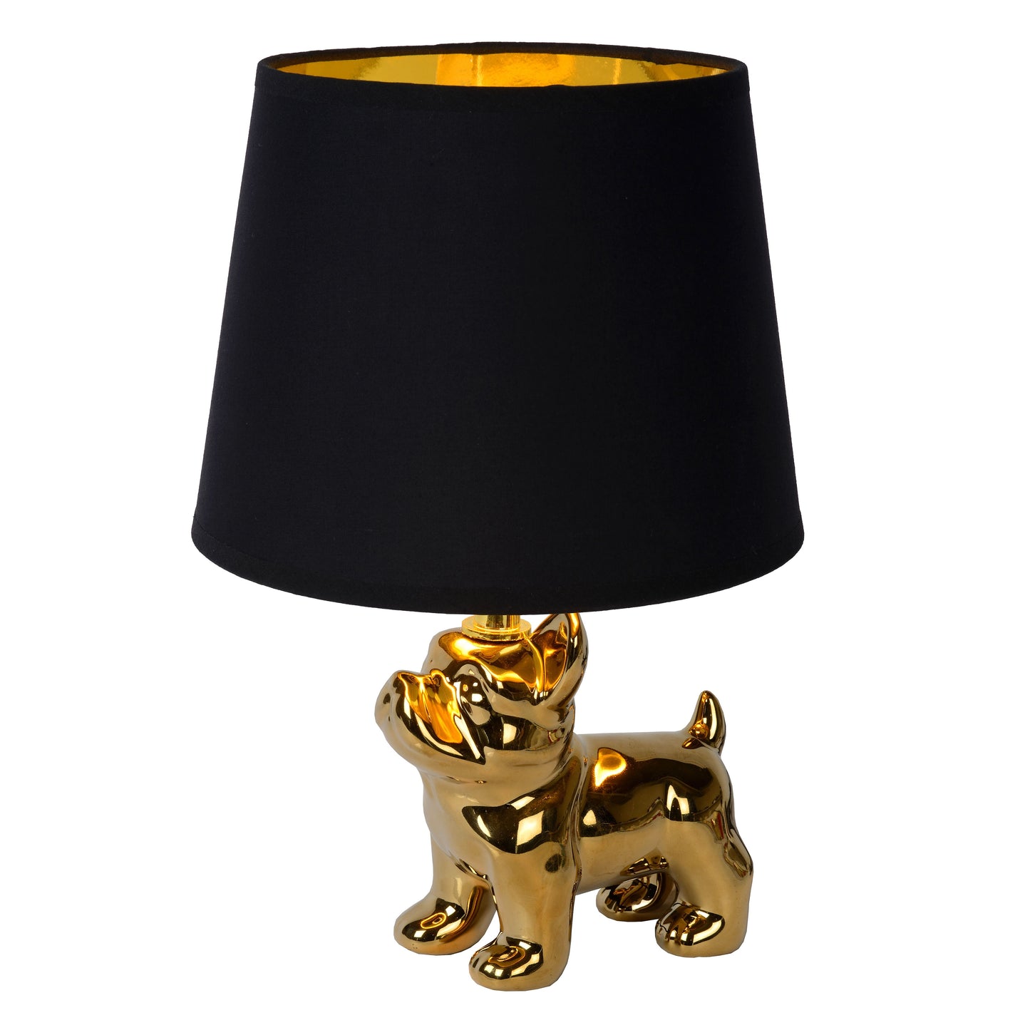 Lucide EXTRAVAGANZA SIR WINSTON - Table lamp - 1xE14 - Gold