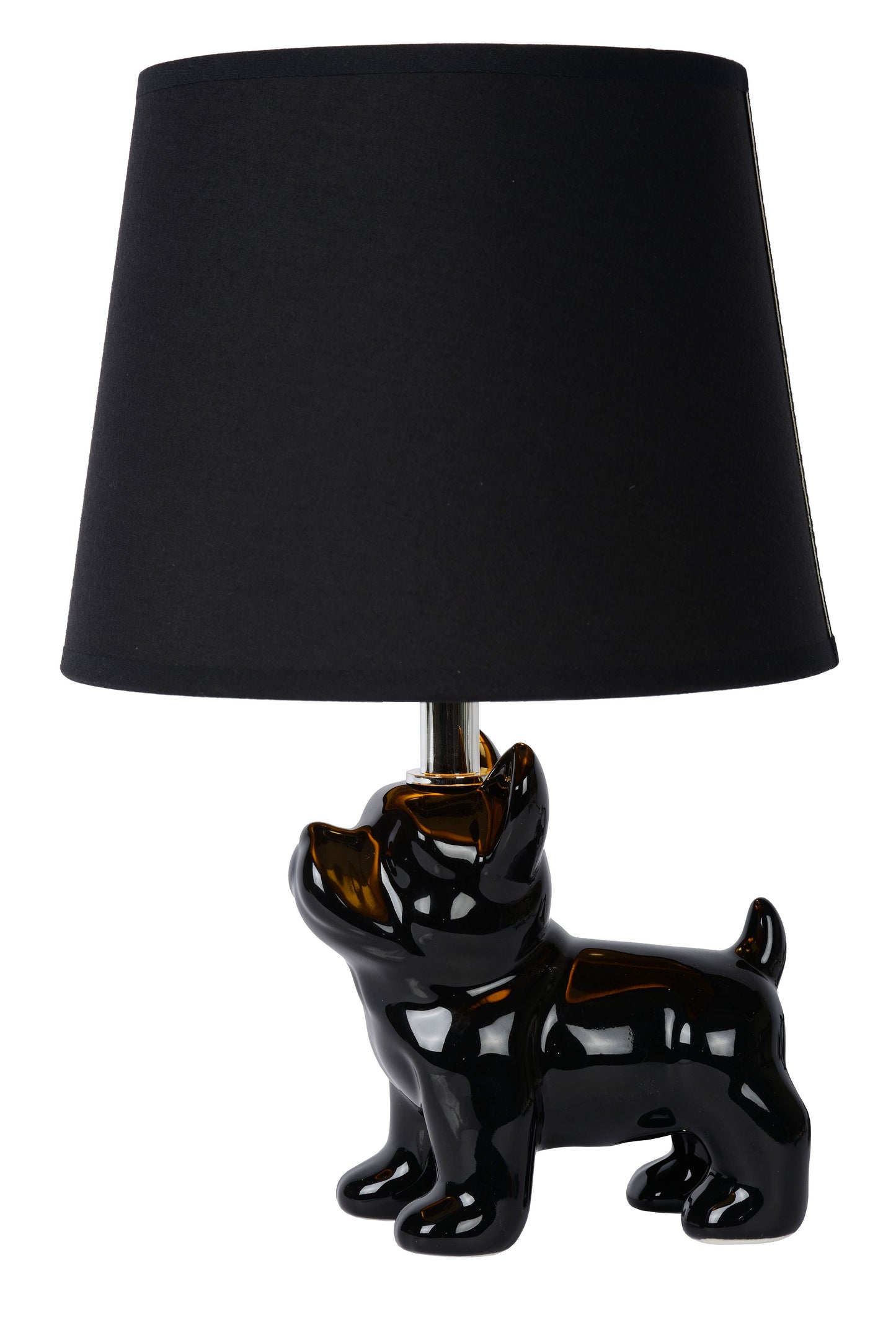 Lucide EXTRAVAGANZA SIR WINSTON - Table lamp - 1xE14 - Black