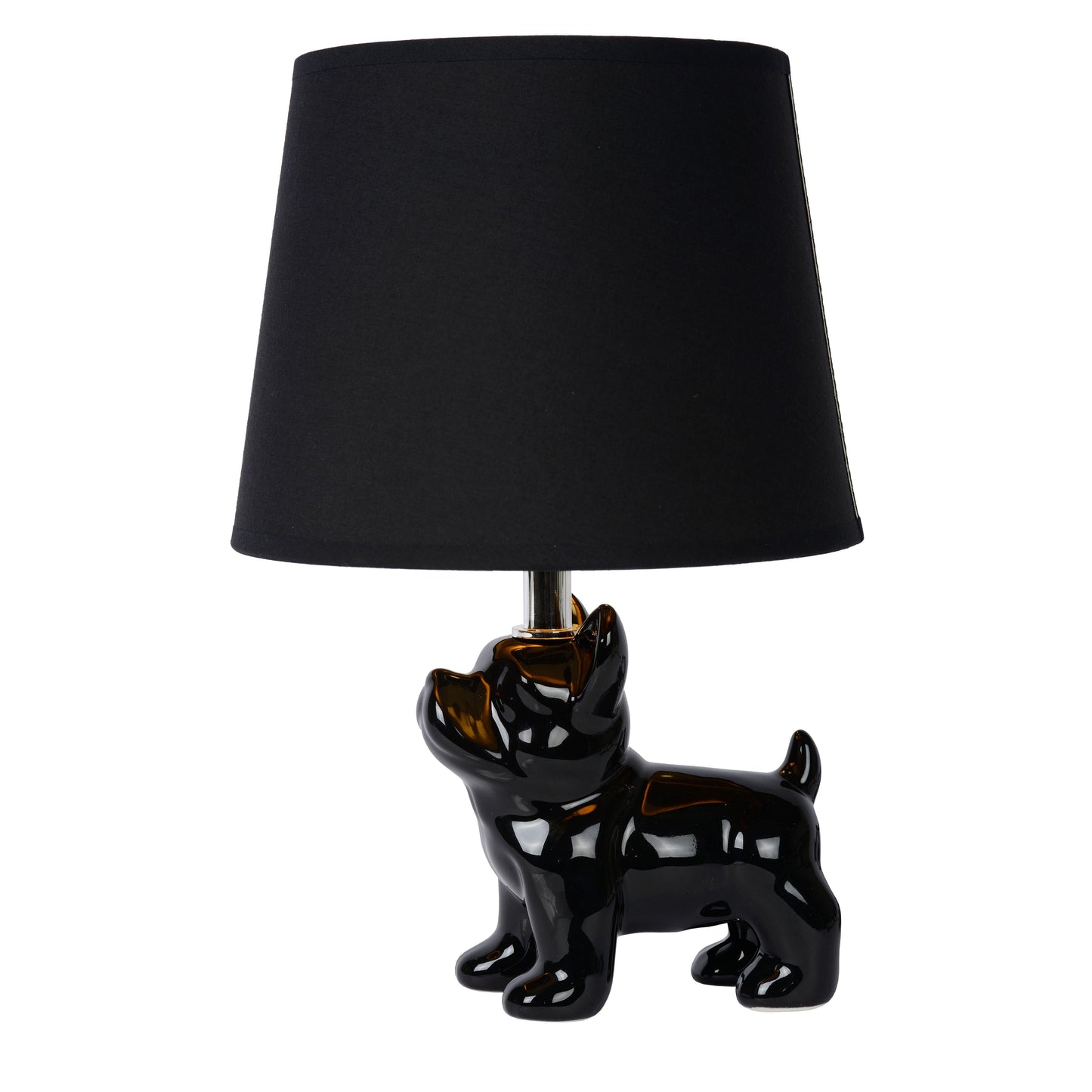 Lucide EXTRAVAGANZA SIR WINSTON - Table lamp - 1xE14 - Black