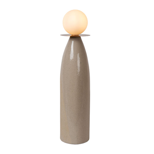 Lucide FIGARO - Table lamp - Ø 12 cm - 1xG9 - Grey