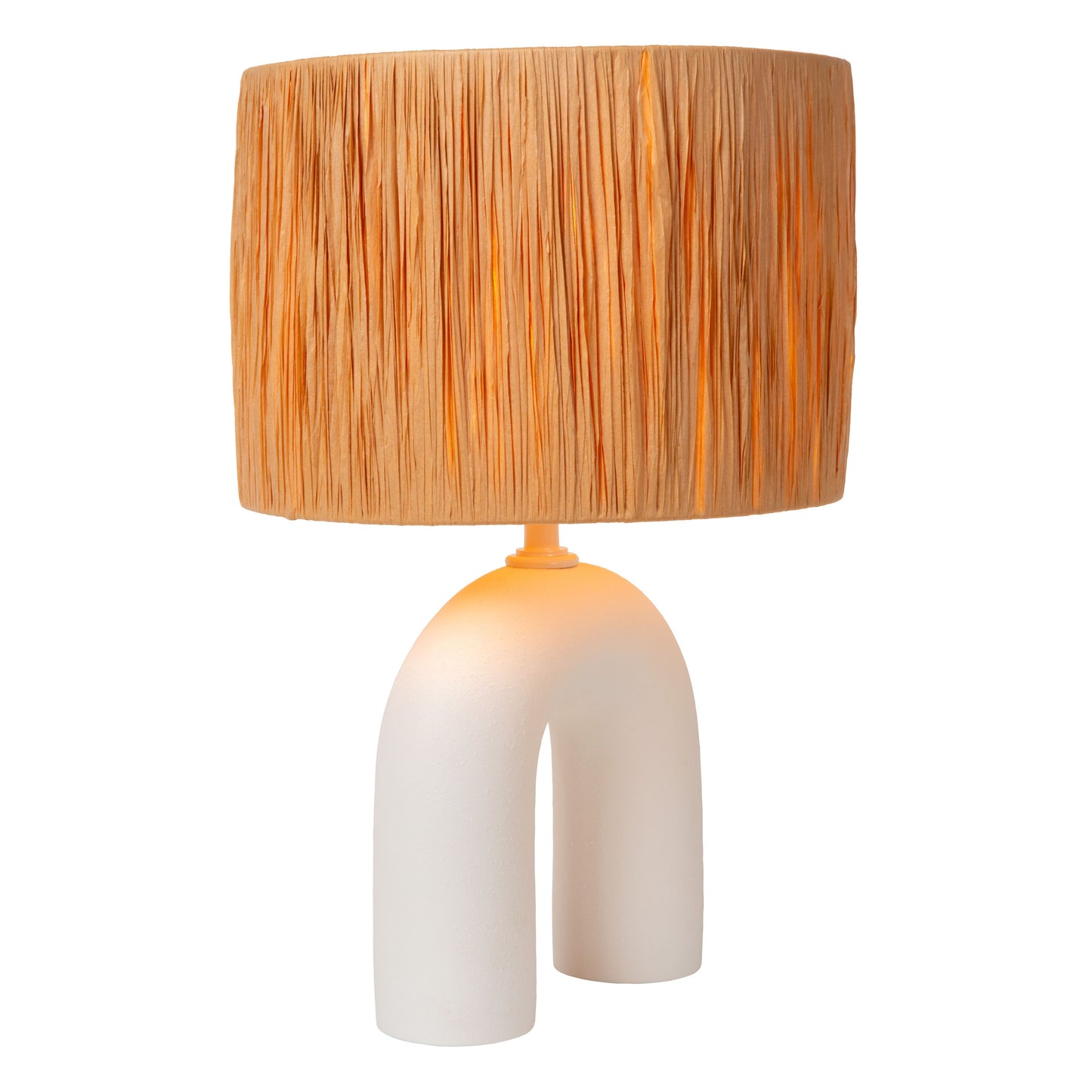 Lucide RONDA - Table lamp - 1xE27 - White