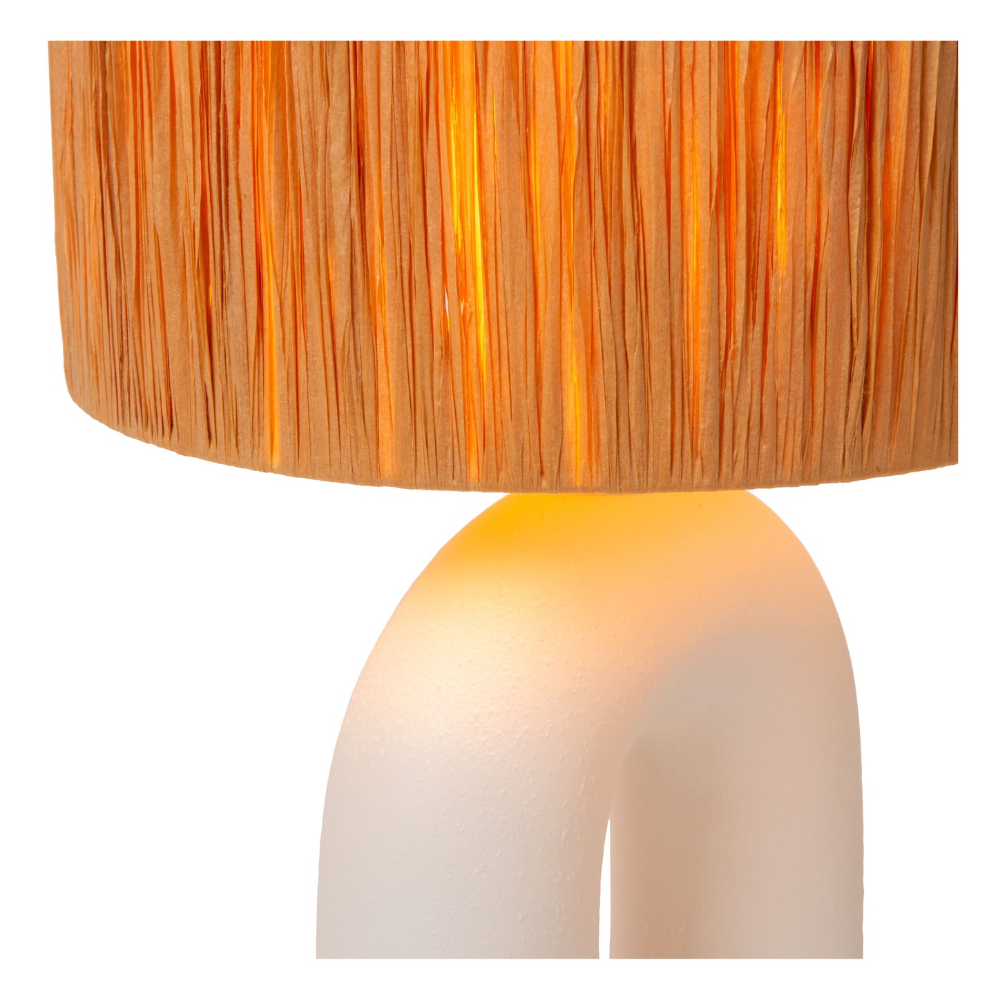 Lucide RONDA - Table lamp - 1xE27 - White