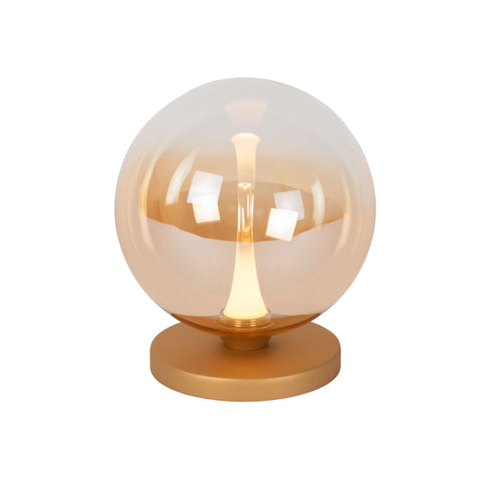Lucide GISELA - Table lamp - Ø 16 cm - LED - 1x4W 2700K - Amber