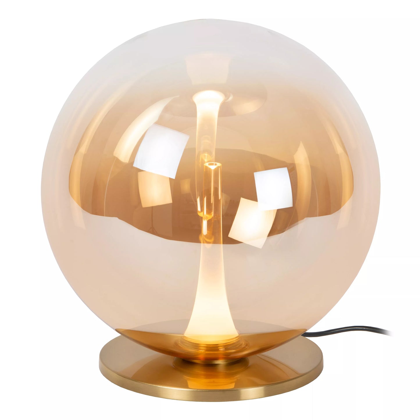 Lucide GISELA - Table lamp - Ø 30 cm - LED Dim. - 1x12W 2500K - Amber | Premium