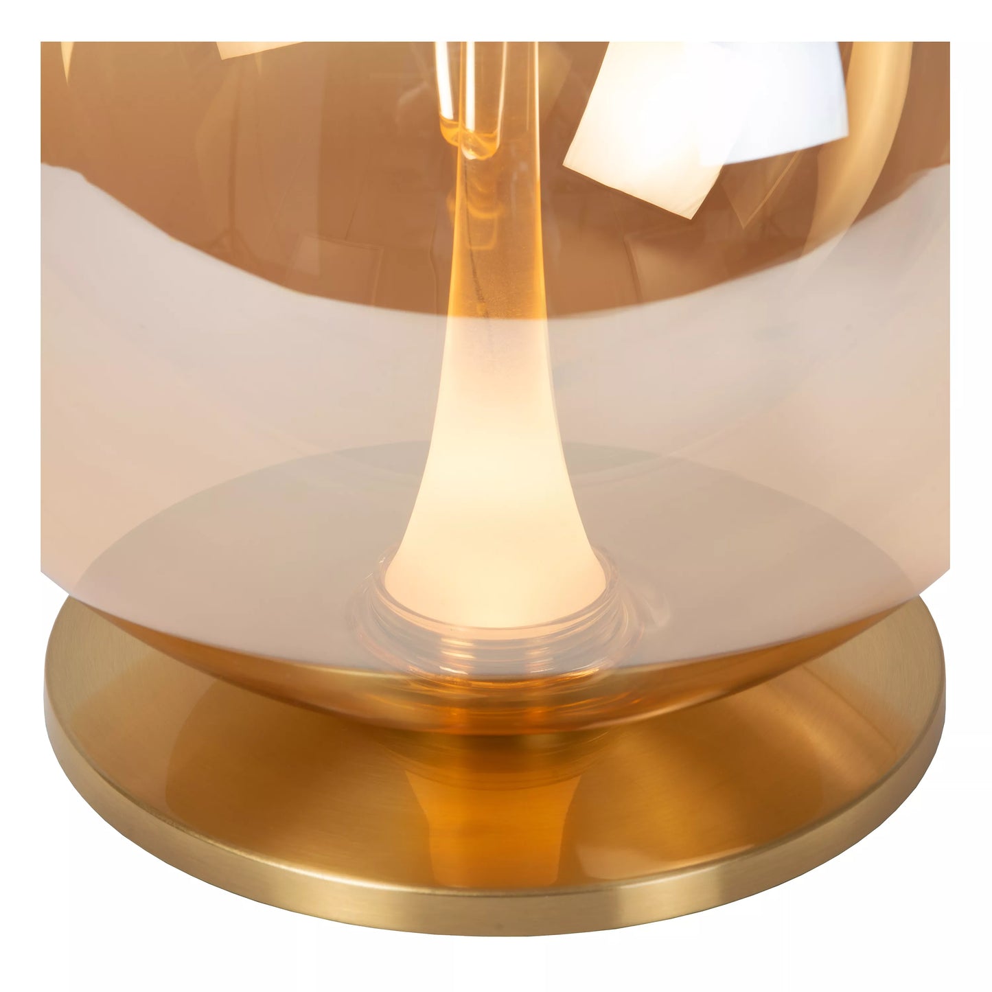 Lucide GISELA - Table lamp - Ø 30 cm - LED Dim. - 1x12W 2500K - Amber | Premium