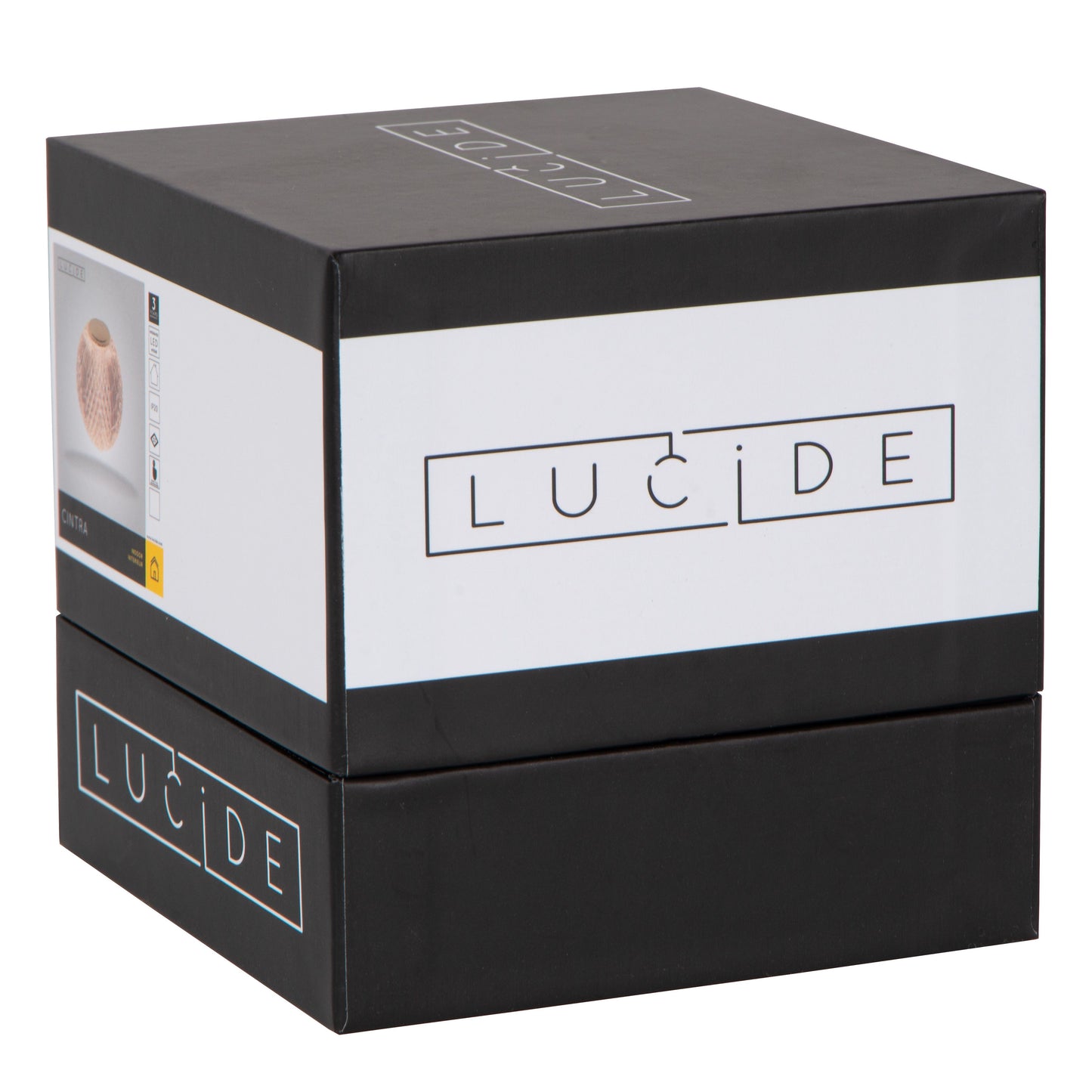 Lucide CINTRA - Rechargeable Table lamp - Battery pack/batteries - Ø 9 cm - LED Dim. - 1x1,5W 2700K - 3 StepDim - Transparant