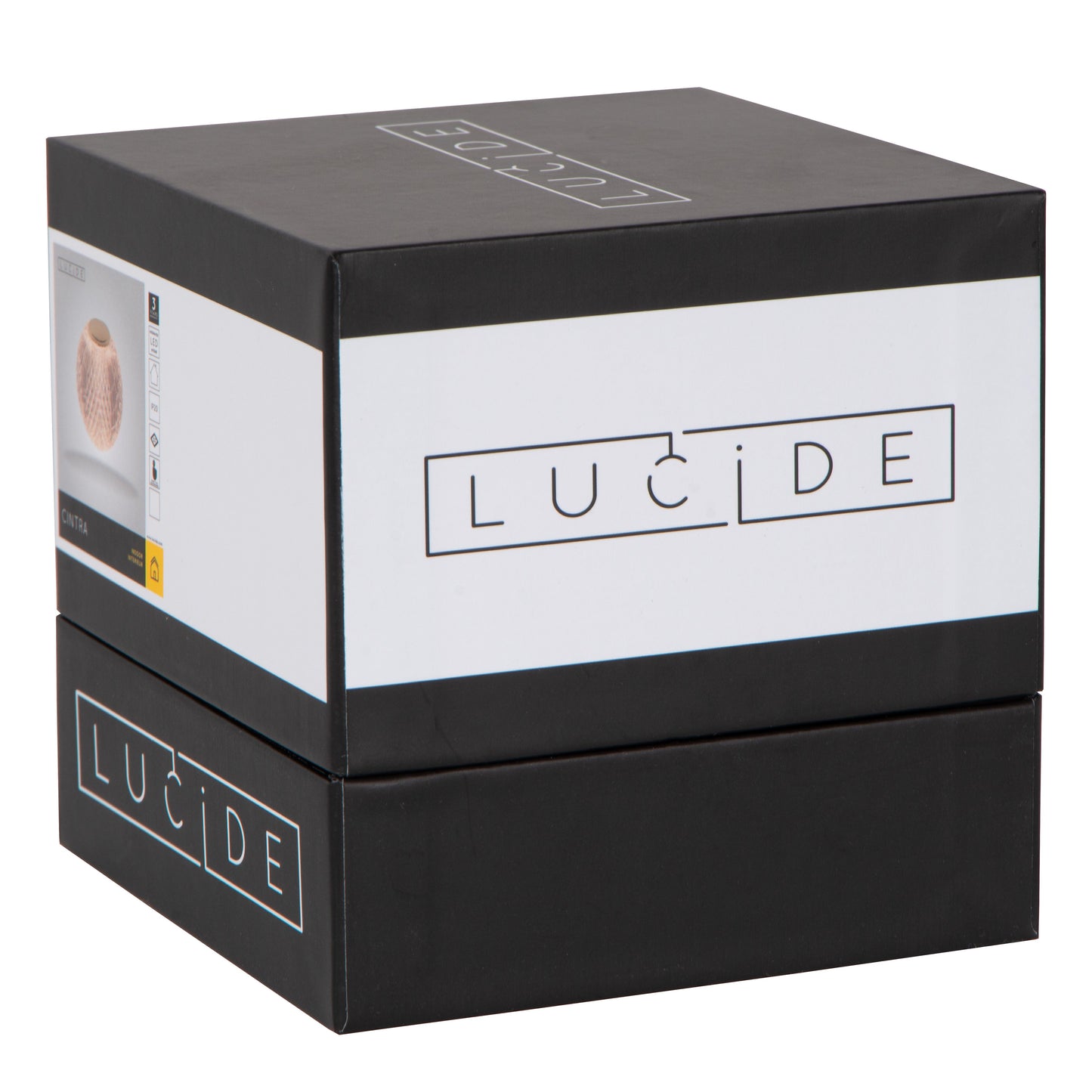 Lucide CINTRA - Rechargeable Table lamp - Battery pack/batteries - Ø 9 cm - LED Dim. - 1x1,5W 3000K - 3 StepDim - Transparant