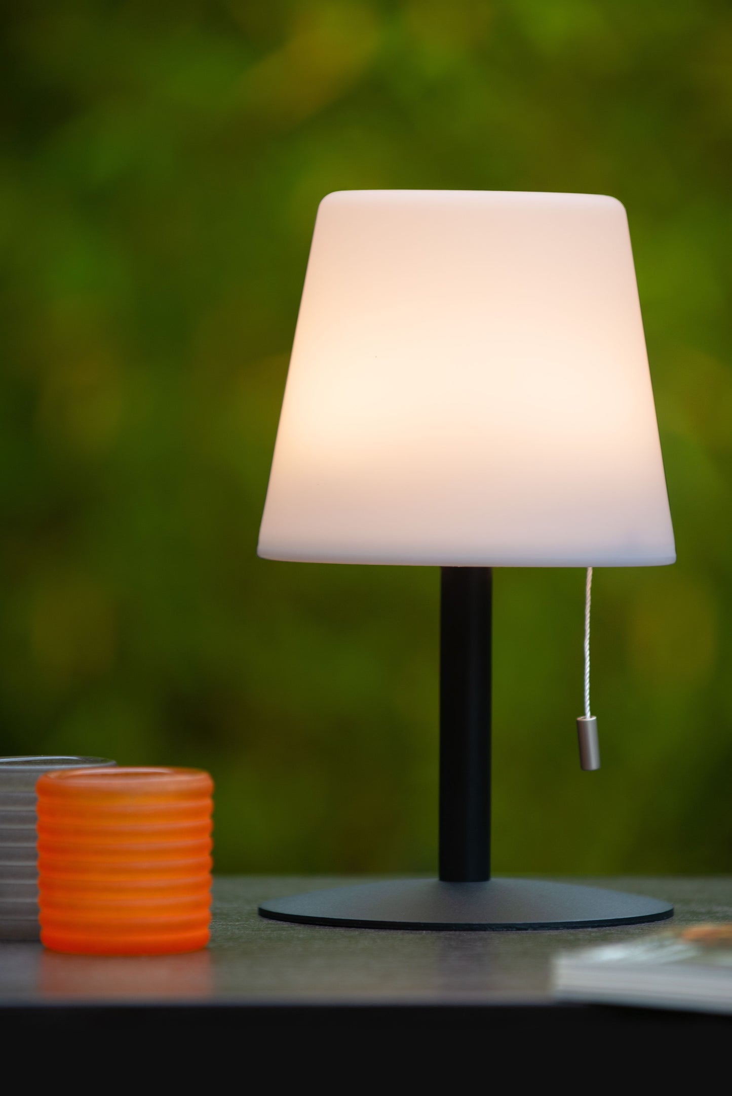 Lucide RIO - Rechargeable Table lamp Indoor/Outdoor - Battery pack/batteries - Ø 15,5 cm - LED Dim. - 1x1,8W 3000K - IP44 - Rgb - Multicolor