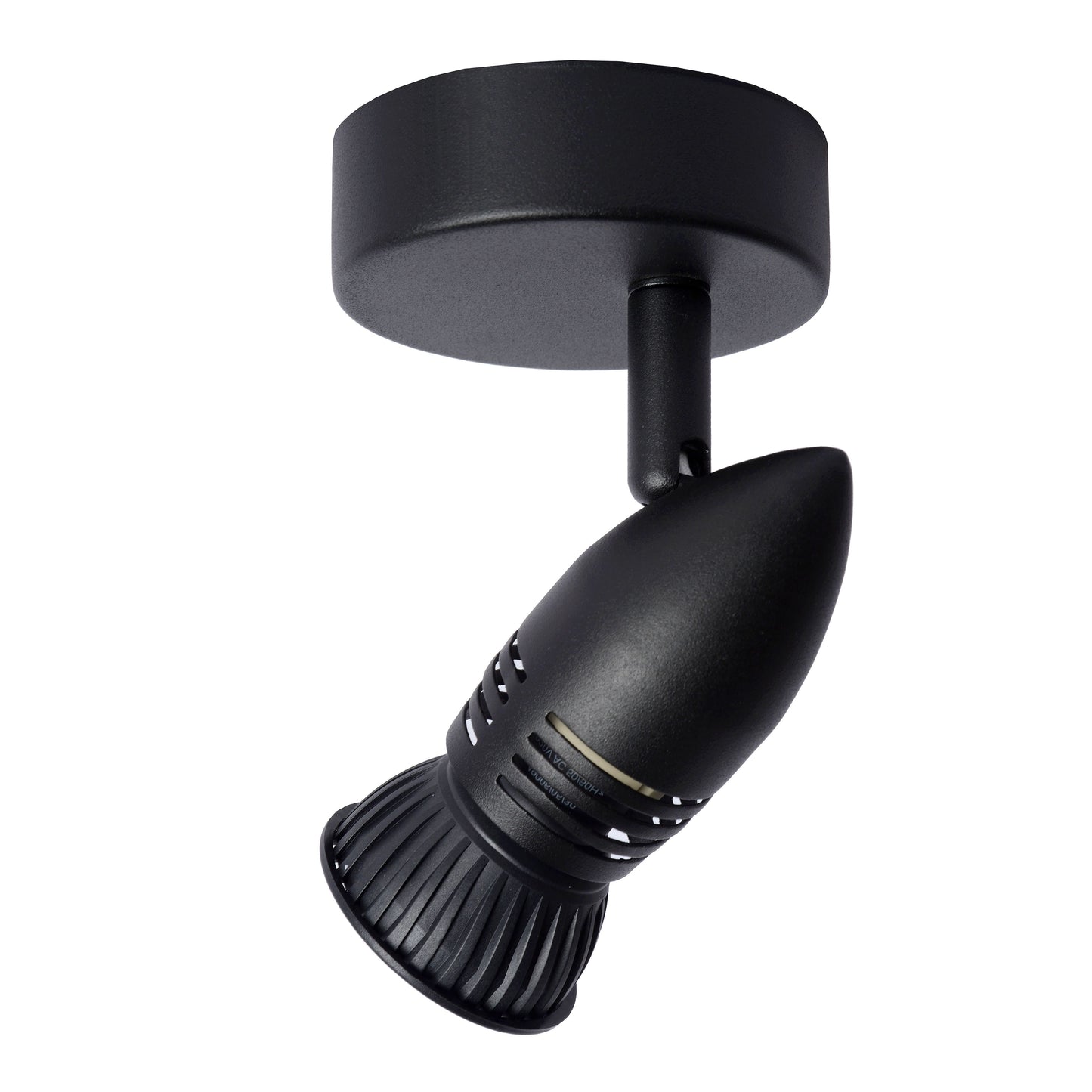 Lucide CARO - Ceiling spotlight - Ø 9 cm - 1xGU10 - Black