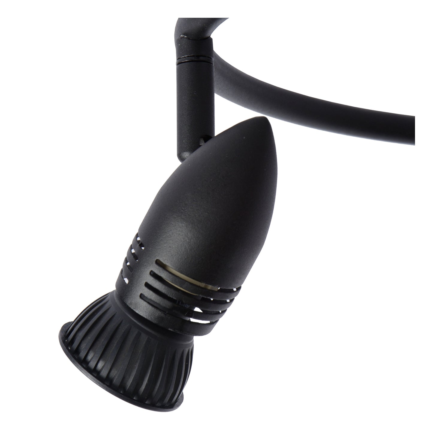 Lucide CARO - Ceiling spotlight - Ø 31 cm - 3xGU10 - Black