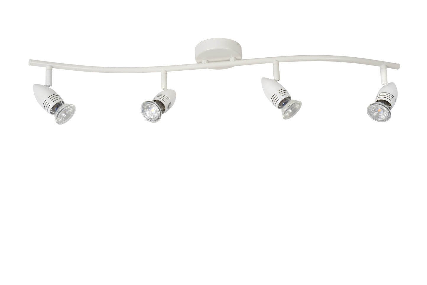 Lucide CARO-LED - Ceiling spotlight - LED - GU10 - 4x5W 2700K - White