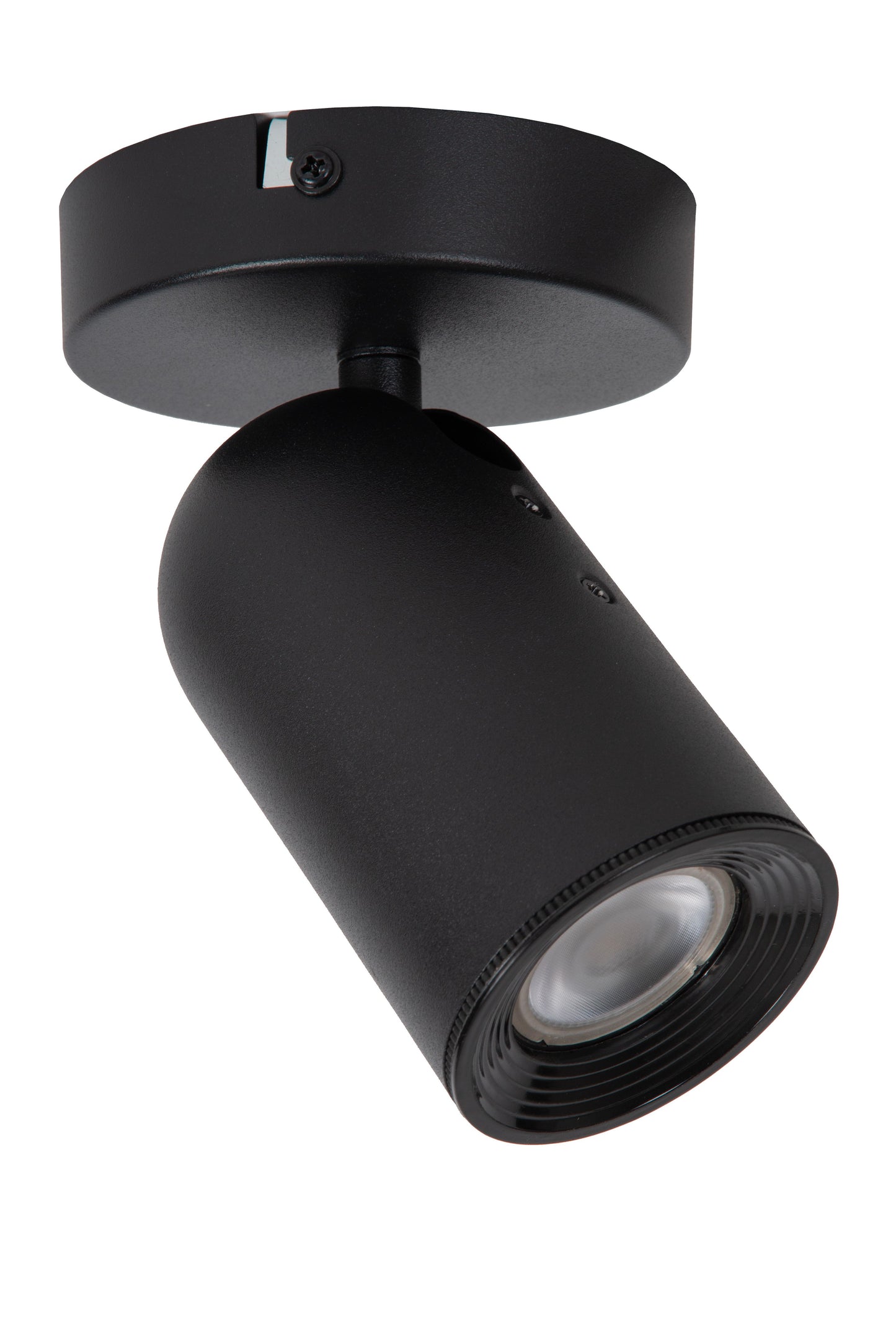 Lucide PUNCH - Ceiling spotlight - 1xGU10 - Black