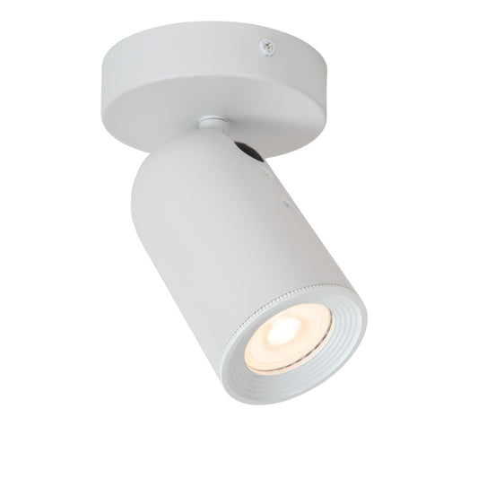 Lucide PUNCH - Ceiling spotlight - 1xGU10 - White