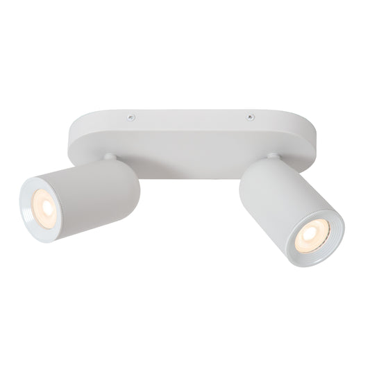 Lucide PUNCH - Ceiling spotlight - 2xGU10 - White