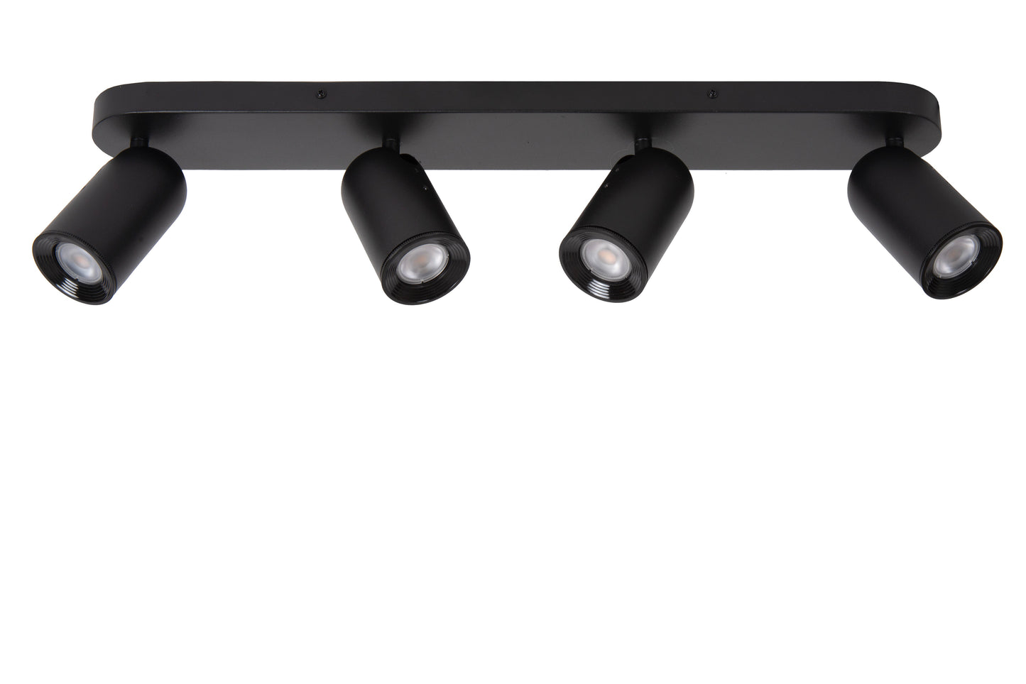 Lucide PUNCH - Ceiling spotlight - 4xGU10 - Black