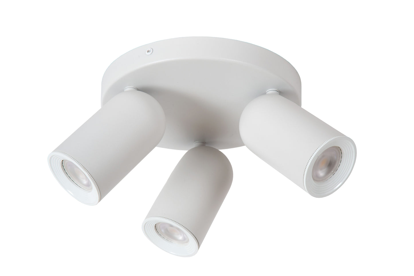 Lucide PUNCH - Ceiling spotlight - Ø 21 cm - 3xGU10 - White