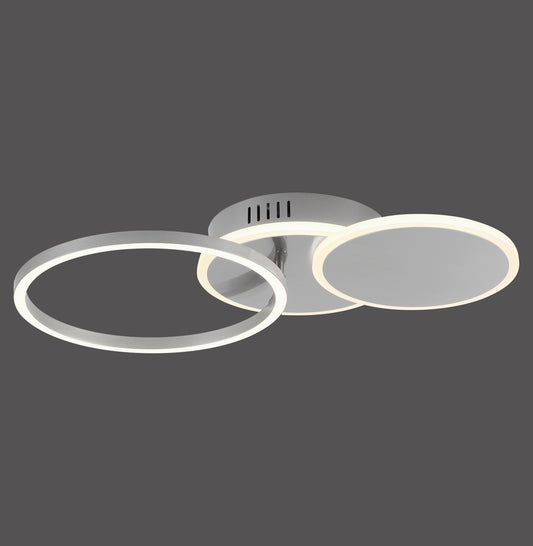 Sevent - Ceiling Light - Steel - By Just Light - (14116-55)