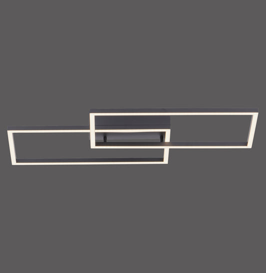 Iven - Ceiling Light - Black - By Just Light - (14140-18)