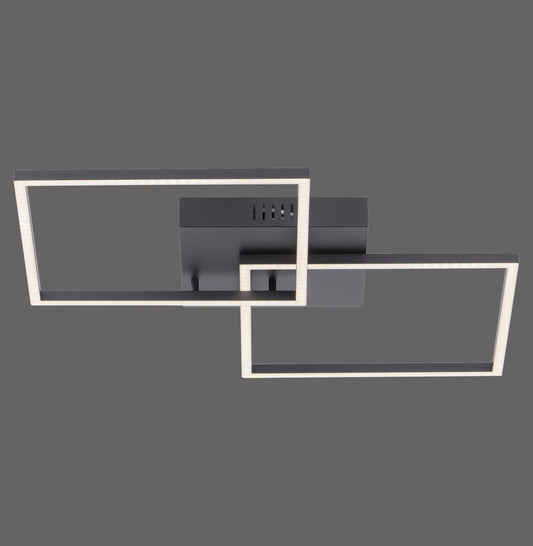 Iven - Ceiling Light - Black - By Just Light - (14141-18)