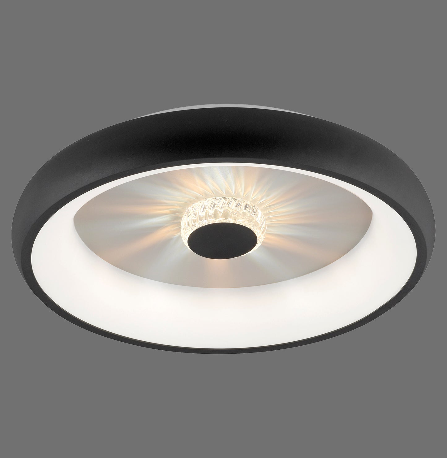 Vertigo - Ceiling Light - Black - By Just Light - (14384-18)