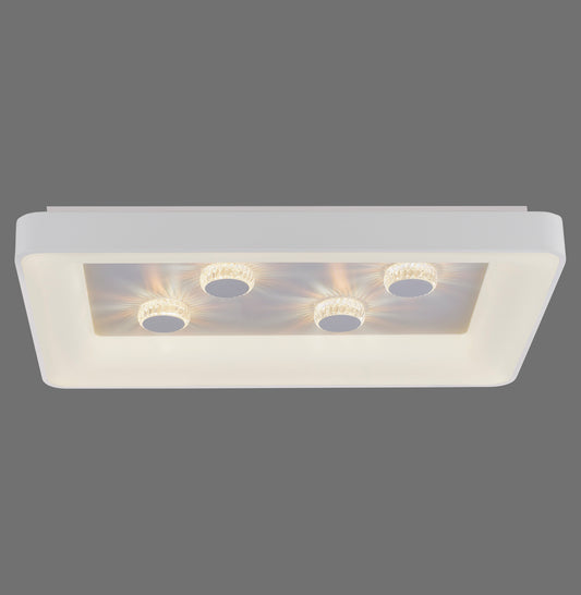 Vertigo - Ceiling Light - White - By Just Light - (14385-16)