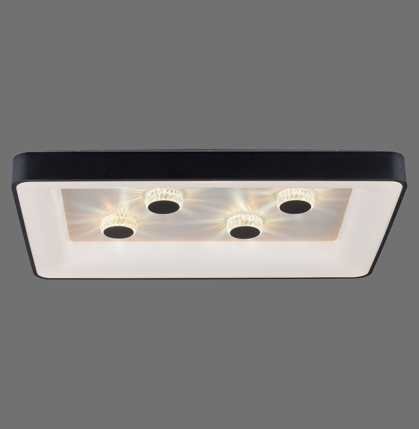 Vertigo - Ceiling Light - Black - By Just Light - (14385-18)