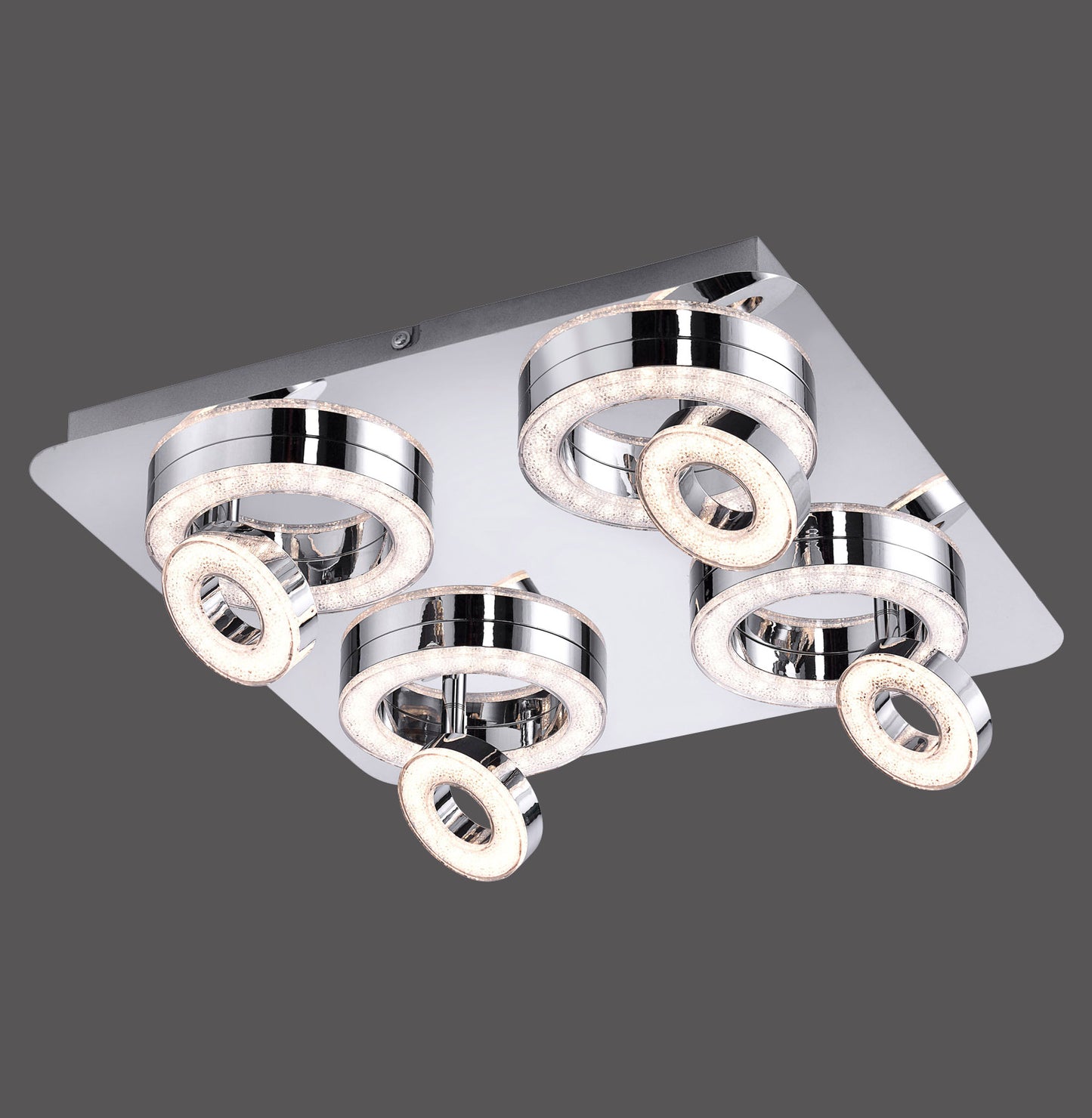 Tim - Ceiling Light - Chrome - By Just Light - (14522-17)